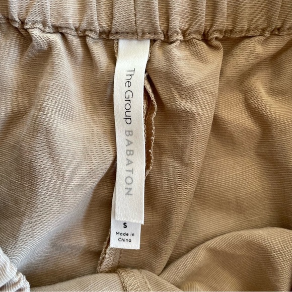Babaton Tan Khaki Drawstring Pants - Picture 3 of 9